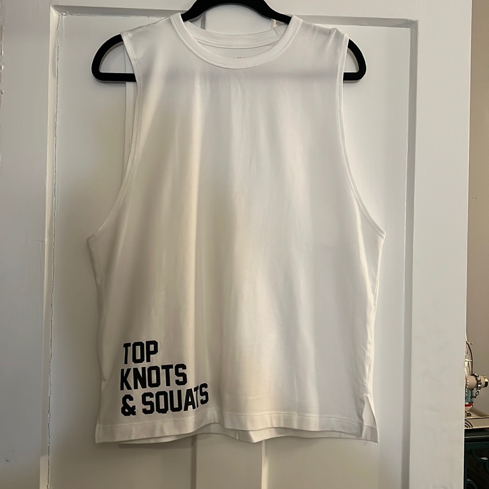 Under Armor “top knots & squats” tank
